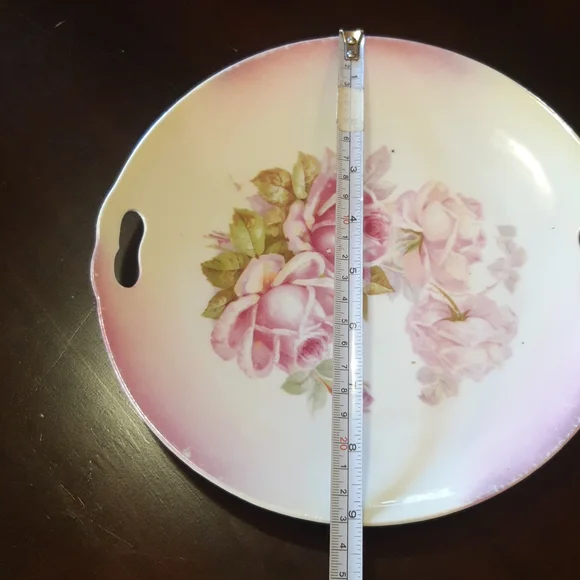 Germany Cake Plate Roses - Picture 12 of 12